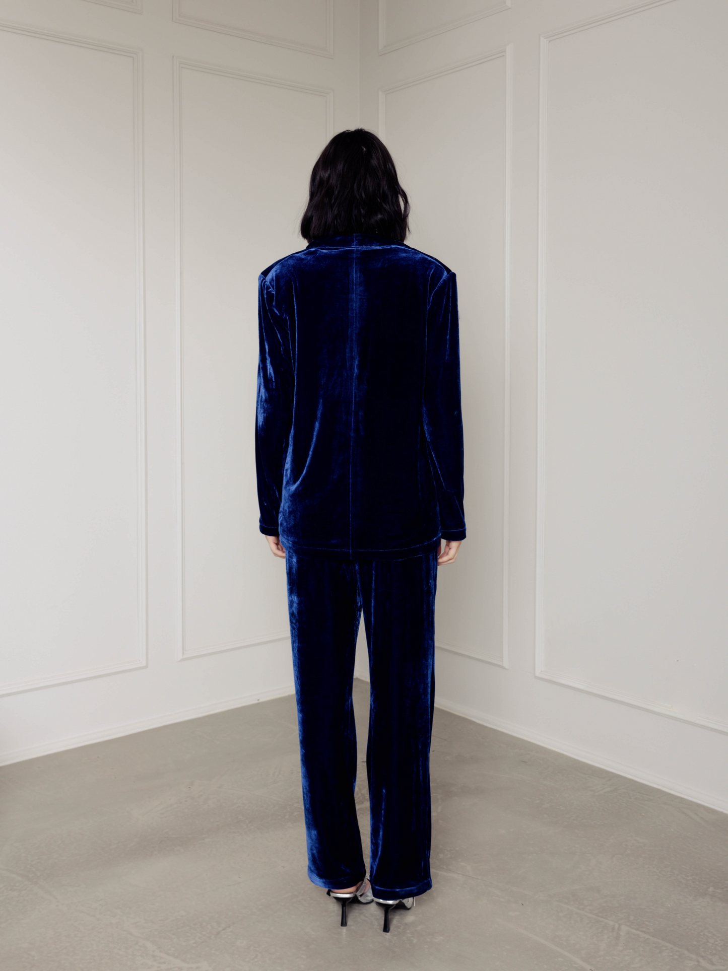 Midnight Velvet Blazer