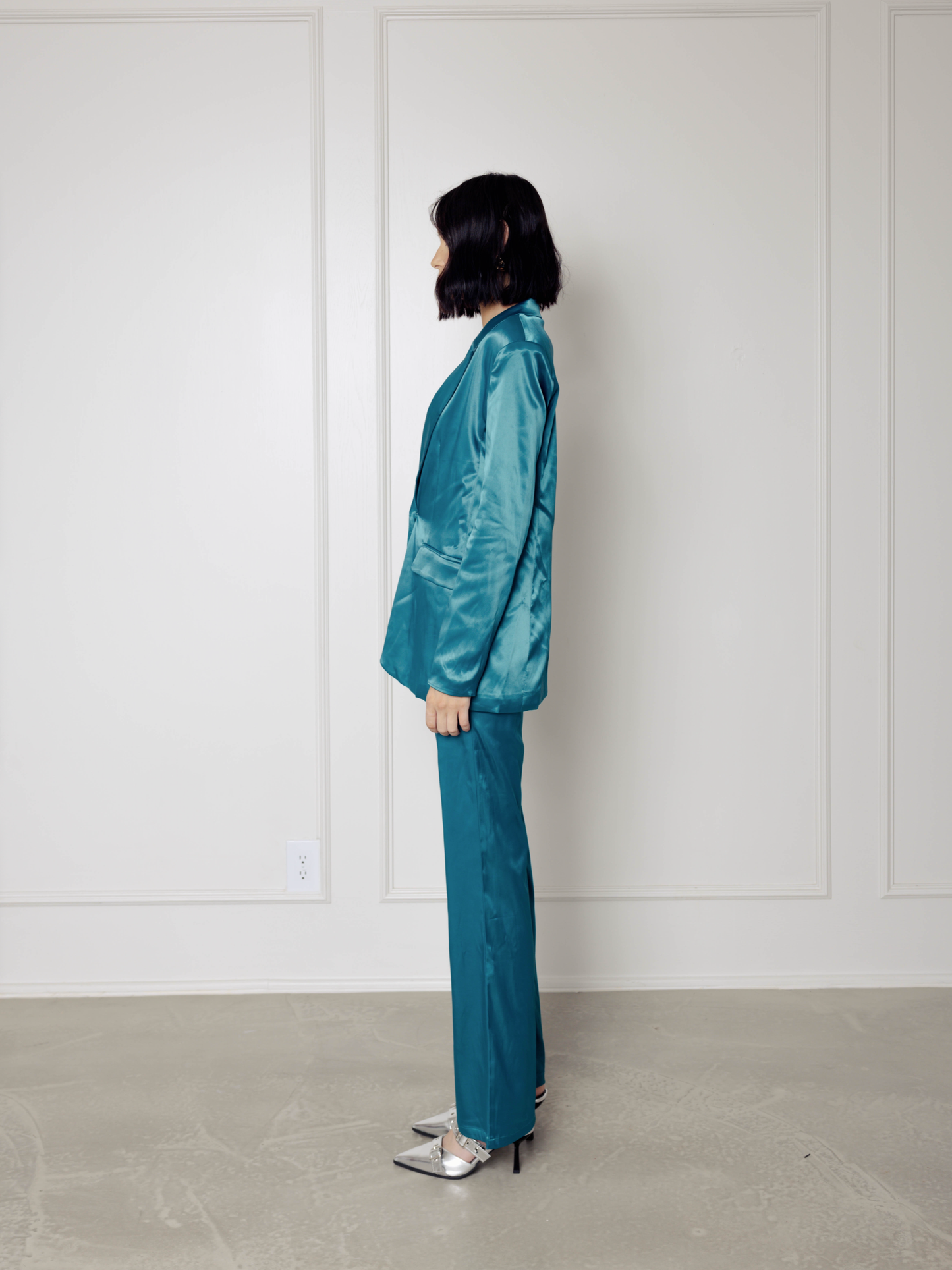 Ellery Satin blazer
