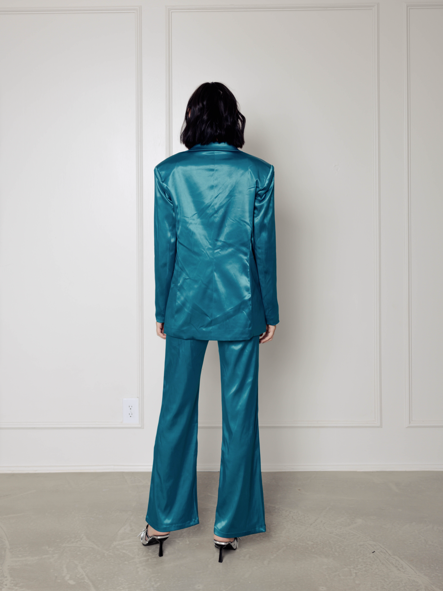 Ellery Satin blazer